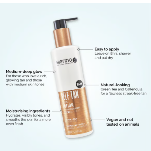 Sienna X GRADUAL Self Tan TINTED Lotion (200ml)