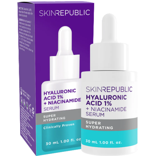 Skin Republic Hyaluronic Acid 1% + Niacinamide Serum 30ml