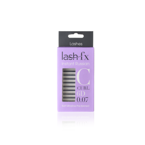 Lash FX Instant Russian Lashes 6D, C (10 lines)