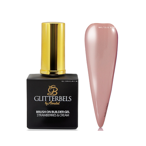 Glitterbels Builder Gel - Strawberries & Cream