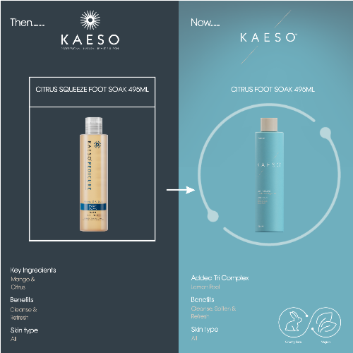Kaeso Citrus Squeeze Foot Soak 495ml
