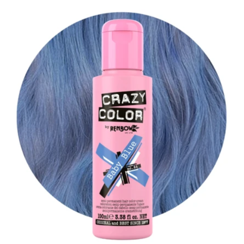 New Crazy Color 100ml - Baby Blue
