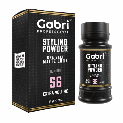 Gabri Professional - Hair Styling Powder Sea Salt Matte Look S6 Extra Volume 21g