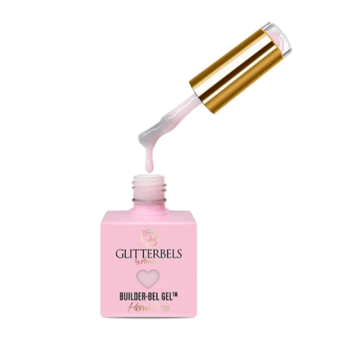 Glitterbels Hema Free Builder Gel - PEEK-A-BOO