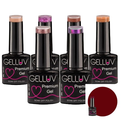 GELLUV Gel Polishes - Colour Selection 8ml