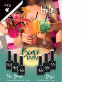 Beach Party Halo Gel Polish 8ml Red Hot