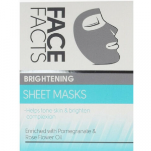 Face Facts Brightening Sheet Masks (2 Pack)
