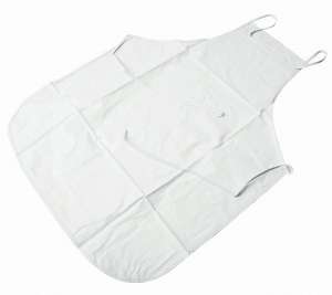 Hive White Plastic Apron