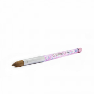 Glitterbels Pinched Pastel Glitter Acrylic Brush(size 10)