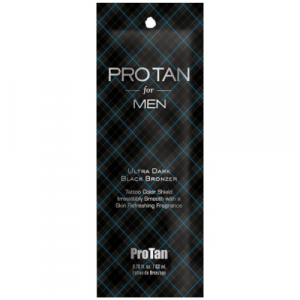 Pro Tan Ultra Dark Black Bronzer for MEN 22ml Sachet