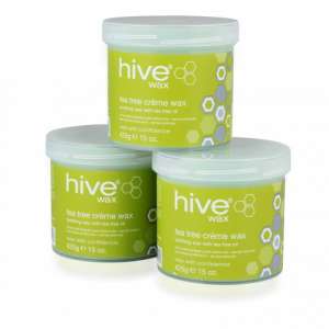 Hive Tea Tree Creme Wax (425g) 3 Pack