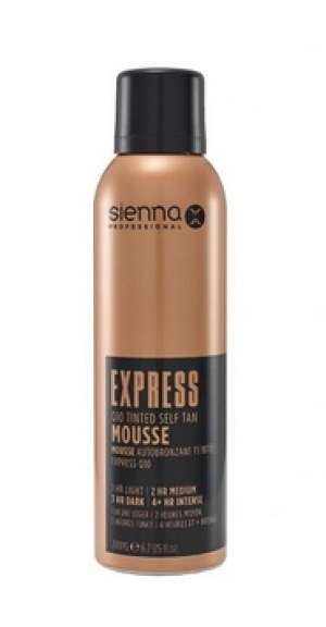Sienna X Express Q10 Self Tan Tinted Mousse (200ml)