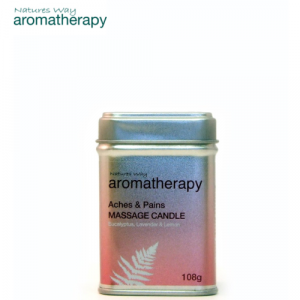 AROMA MASSAGE CANDLES - ACHES & PAINS 108G