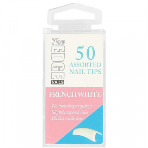 The Edge French White Nail Tips Size 8 (50)