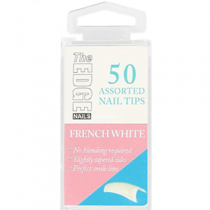 The Edge French White Nail Tips Size 3 (50)