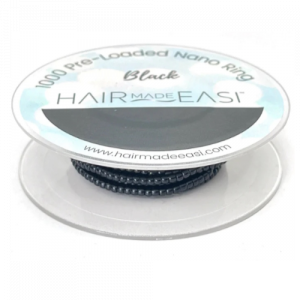 Hair Made Easi - Pre Loaded Nano Rings - Black