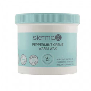 Sienna X Peppermint Creme wax