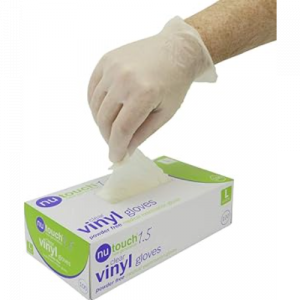 nutouch Vinyl Gloves (Small)