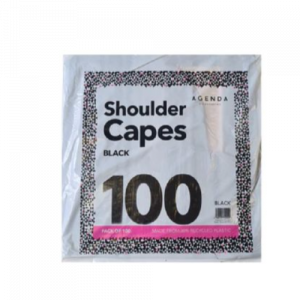 Agenda Disposable Shoulder Capes - Black