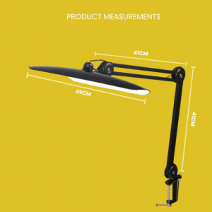 Halo Desk Lamp Pro Black/Gold