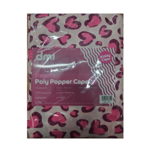 DMI Hearts Poly Popper Kiddy Cape
