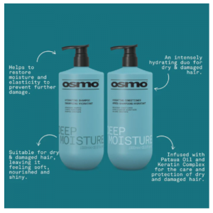 OSMO Deep Moisture Shampoo/Conditioner Duo 2x 1000ml