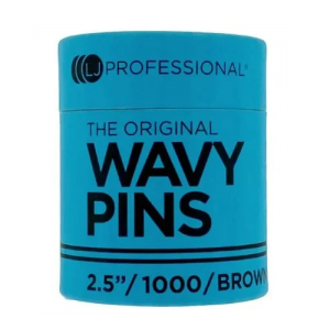 LJ Professional The Original Wavy Pins Brown